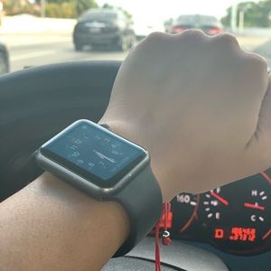 Apple Watch serie 1 in black 42 MM.